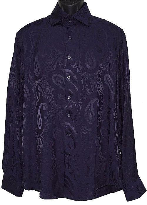 Lanzino Shirt # LS1713 Navy - Alligator World