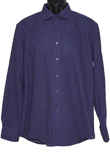 Load image into Gallery viewer, Lanzino Shirt # LS1721 Navy - Alligator World
