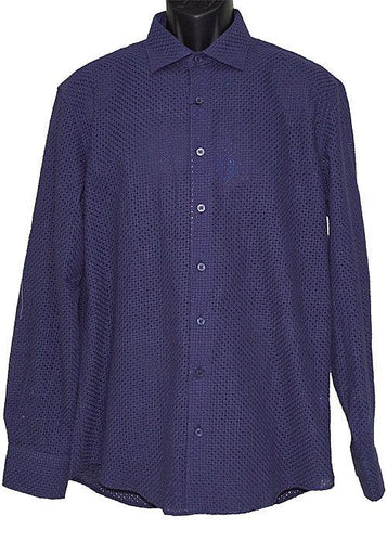 Lanzino Shirt # LS1721 Navy