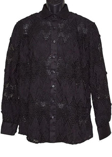 Load image into Gallery viewer, Lanzino Shirt # LS1727 Black - Alligator World
