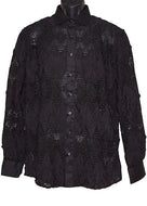 Lanzino Shirt # LS1727 Black - Alligator World