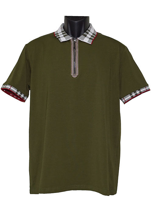 Lanzino Shirt # SPL0401 Olive