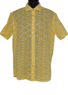 Load image into Gallery viewer, Lanzino Shirt # SSL018 Yellow - Alligator World
