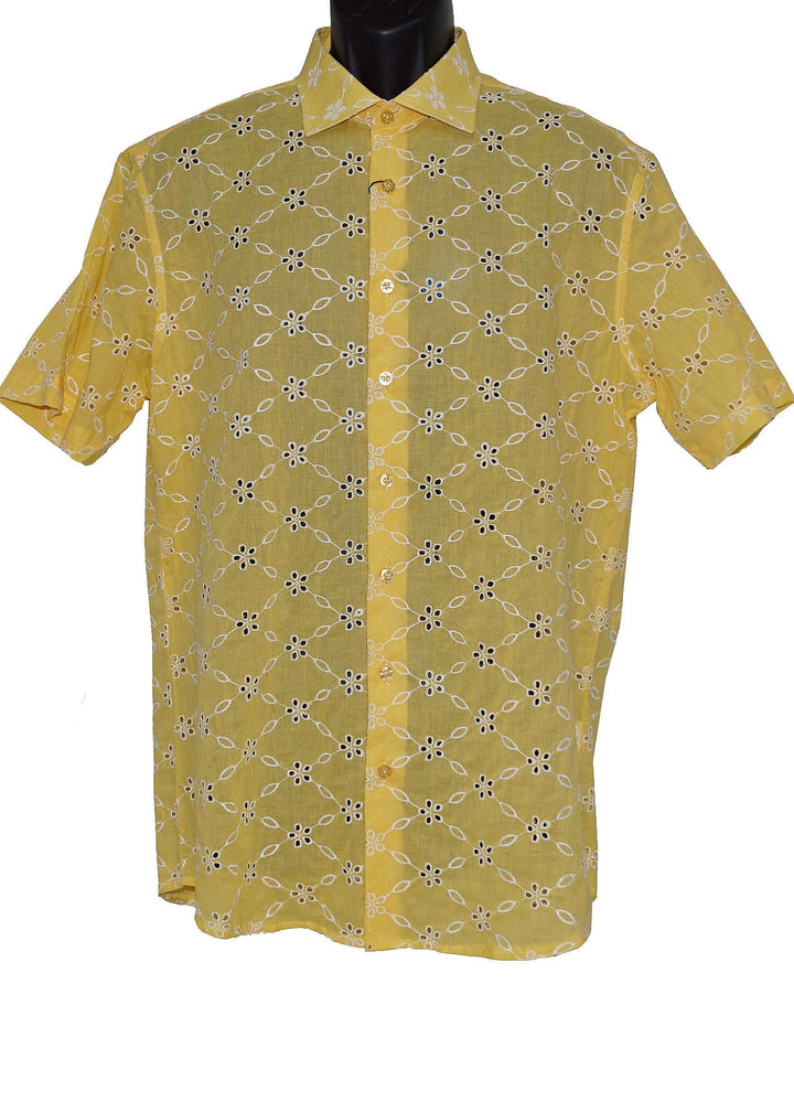Lanzino Shirt # SSL018 Yellow - Alligator World