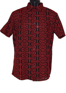 Load image into Gallery viewer, Lanzino Shirt # SSL023 Black/Red - Alligator World
