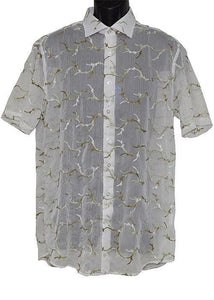 Lanzino Shirt # SSL039 White - Alligator World