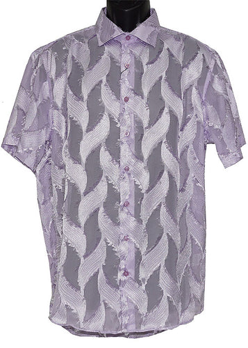 Lanzino Shirt # SSL046 Lavender