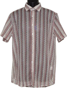 Load image into Gallery viewer, Lanzino Shirt # SSL060 Burgundy - Alligator World
