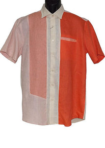 Lanzino Shirt # SSL064 Ecru - Alligator World