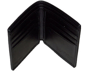 Marco di Milano Stingray Double Billfold Wallet Black
