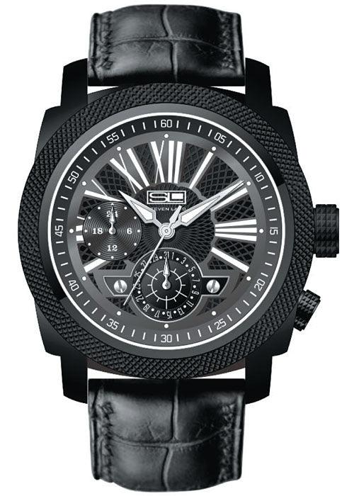 Steven Land Watch # T114G Black - Alligator World