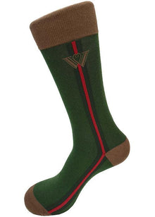 Load image into Gallery viewer, Vannucci Imperial Collection Socks # V1513 - Alligator World

